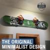 imageStoreYourBoard Minimalist Snowboard Display Rack Wall Mount StorageBlack