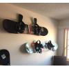 imageStoreYourBoard Minimalist Snowboard Display Rack Wall Mount StorageBlack