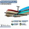 imageStoreYourBoard Standup Paddleboard and Surfboard Ceiling Storage Rack Adjustable Garage Mount Hanger Heavy DutyDouble
