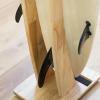 imageStoreYourBoard SurfStand Vertical Surfboard Stand Freestanding Wooden Indoor Display for Shortboard and Longboard Adjustable to Fit Boards 16quot to 26quot Wide