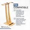 imageStoreYourBoard SurfStand Vertical Surfboard Stand Freestanding Wooden Indoor Display for Shortboard and Longboard Adjustable to Fit Boards 16quot to 26quot Wide