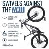 imageStoreYourBoard SwivelStow Road ampamp Gravel Bike Storage 2 Pack  Heavy Duty Bike Hanger NoLift Bike Wall Mount for Garage Bike Storage Holds 70 lbs PatentPendingSingle