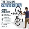 imageStoreYourBoard SwivelStow Road ampamp Gravel Bike Storage 2 Pack  Heavy Duty Bike Hanger NoLift Bike Wall Mount for Garage Bike Storage Holds 70 lbs PatentPendingSingle