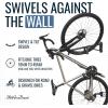 imageStoreYourBoard SwivelStow Road ampamp Gravel Bike Storage 2 Pack  Heavy Duty Bike Hanger NoLift Bike Wall Mount for Garage Bike Storage Holds 70 lbs PatentPending4 Pack