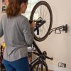 imageStoreYourBoard SwivelStow Road ampamp Gravel Bike Storage 2 Pack  Heavy Duty Bike Hanger NoLift Bike Wall Mount for Garage Bike Storage Holds 70 lbs PatentPendingSingle