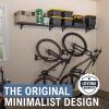 imageStoreYourBoard SwivelStow Road ampamp Gravel Bike Storage 2 Pack  Heavy Duty Bike Hanger NoLift Bike Wall Mount for Garage Bike Storage Holds 70 lbs PatentPending2 Pack