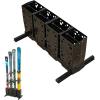 imageStoreYourBoard Telluride Ski Storage Rack  Freestanding Ski Rack Floor Stand for Garage or Home Ski Storage Holds 4 Pairs of Skis Heavy Duty Ski OrganizerWide Ski  4 Pairs