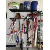 imageStoreYourBoard Tool Pro Essential Garage Rack Equipment Organizer Wall Mount Hanger With Overhead Shelf