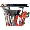 imageStoreYourBoard Tool Storage Rack  Heavy Duty Garage Tool Organizer Wall Mount for Garden Tools Rakes Shovels Garage Hooks Steel Gear Hanger Holds 300 lbsTool Rack  Shelf
