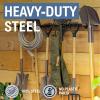 imageStoreYourBoard Tool Storage Rack  Heavy Duty Garage Tool Organizer Wall Mount for Garden Tools Rakes Shovels Garage Hooks Steel Gear Hanger Holds 300 lbsTool Rack