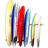 imageStoreYourBoard Vertical Timber Surfboard Wall Rack Holds 6 Surfboards Home and Garage Storage Mount System NaturalNatural