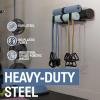 imageStoreYourBoard Yoga Mat Storage Rack XLarge Foam Roller Wall Hooks 3 Exercise Mats Fitness Gear Organizer