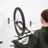 imageWheelRest Bike Hook NoLift Garage Wall Mount Vertical Bicycle Storage Rack Adjustable Bike Hanger for MTB Road eBike 4 Pack4 pack