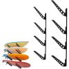 imageStoreYourBoard Adjustable Surfboard Storage Rack 4 Board Wall Mount DisplayBlack