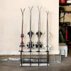 imageStoreYourBoard Freestanding Wasatch Ski Rack Universal Ski Holders Holds 4 Pairs of Skis ampamp Ski Poles Storage Rack for Garage Fits All Skis