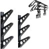 imageStoreYourBoard Hockey Stick Rack Wall Mount Garage Storage for Sports Equipment Skates Lacrosse Sticks 3 Tiers Supports 40 lbs