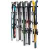 imageStoreYourBoard Lone Peak Ski Storage Rack and Wall Shelf Holds 5 Pairs of Skis and Poles Supports 300 lbs 46 in x 1375 in x 16 inSki Rack