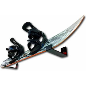 imageStoreYourBoard Minimalist Snowboard Display Rack Wall Mount StorageBlack