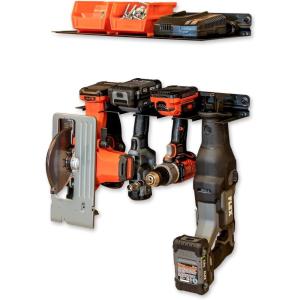 imageStoreYourBoard Power Tool Organizer Wall Mount Garage Storage Rack Solid SteelPower Tool Organizer  Shelf