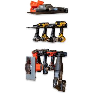 imageStoreYourBoard Power Tool Organizer Wall Mount Garage Storage Rack Solid SteelPower Tool Organizer Kit