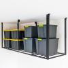 imageStoreYourBoard 4 x 8 Overhead Garage Storage Rack Ceiling Shelf Overhead Organization Heavy Duty Steel Platform Holds 700 lbs 96 in x 48 in x 40 in3 x 8 ft