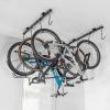 imageTeal Triangle Ceiling Mounted Bike Rack for Garage  Premium Bicycle Stand ampamp Hanger for SpaceSaving Storage  Adjustable Ceiling Hooks Hold 48 Bikes  Indoor Bicycle Rack System for basement