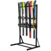 imageTeal Triangle Freestanding Ski Storage Rack for Garage 5 Ski and Pole Organizer Floor Stand Heavy Duty Fully Adjustable for AllMountain Wide Powder and Backcountry Skis