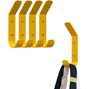 imageStoreYourBoard 4 Pack Wall Hooks for Hanging Decorative ampamp Heavy Duty Coat Wall Hooks Mount Set Holds 30 lbs Each Outdoor 65quot x 12quot x 2quotTractor