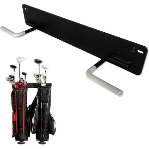 imageStoreYourBoard BLAT 2 Golf Bag Wall Mount  Home ampamp Garage Storage Hooks  Golf Bag Holder  HeavyDuty Wall Mount Organizer for Golf Bags ampamp Accessories2 Bags
