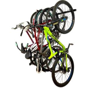 imageStoreYourBoard Bike Storage Rack  Heavy Duty Garage Bike Rack for 5 Bicycles SpaceSaving Vertical Bike Rack Adjustable Wall Bike Mount for Garage Organizer Bicycle Hanger Holds 300 lbs5 Bike Rack