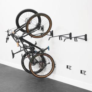 imageStoreYourBoard SwivelStow Road ampamp Gravel Bike Storage 2 Pack  Heavy Duty Bike Hanger NoLift Bike Wall Mount for Garage Bike Storage Holds 70 lbs PatentPending4 Pack