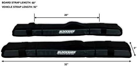 imageStoreYourBoard SUP and Surfboard Car Rack Adjustable and Removable Roof Rack Paddleboards Longboards and Surfboards