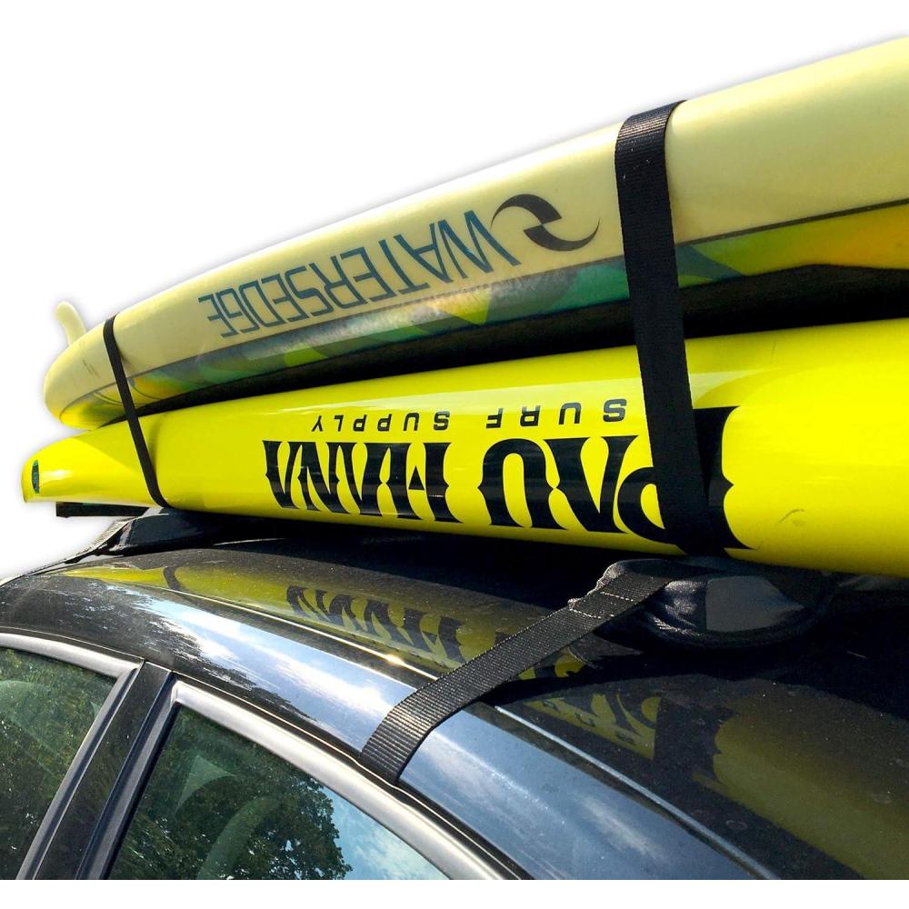imageStoreYourBoard SUP and Surfboard Car Rack Adjustable and Removable Roof Rack Paddleboards Longboards and Surfboards