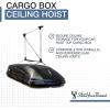 imageStoreYourBoard Cargo Box Pulley System  HeavyDuty Garage Hoist Lift for Rooftop Carriers  Garage Storage ampamp Garage Organization Ceiling Hoist with Pulley  Holds 150 lbs  Fits 1014 ft Ceilings8  10 ft Ceiling