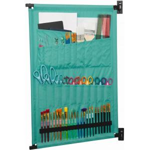imageStoreYourBoard Pivot Panel Arts and Crafts Storage Swivel Craft Supply Organizer for Painting Clay Knitting Crochet Glue Projects amp More Labeled Slots