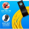 image:imageSpire HeavyDuty Cable Storage Straps 6 Pack Extension Cord Organizer Hoses Ropes Garage Tool Storage RV and Boat Organization6 Pack
