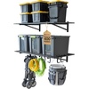 image:imageStoreYourBoard Garage Wall Shelf 2x6 ft Holds 500 lb 6 Hooks 2 PackBlack