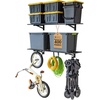 image:imageStoreYourBoard Garage Wall Shelf 2x6 ft Holds 500 lb 6 Hooks 2 PackBlack