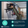 image:imageStoreYourBoard Garage Wall Shelf 2x6 ft Holds 500 lb 6 Hooks 2 PackBlack