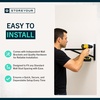 image:imageStoreYourBoard Garage Wall Shelf 2x6 ft Holds 500 lb 6 Hooks 2 PackBlack