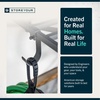 image:imageStoreYourBoard Garage Wall Shelf 2x6 ft Holds 500 lb 6 Hooks 2 PackHammered Gray